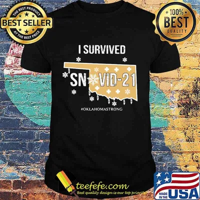 I Survived Snovid 21 Oklahomastrong Shirt