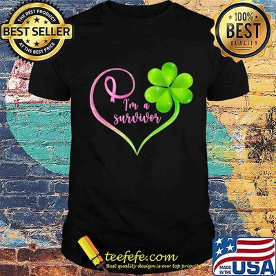 I’m A Survivor Heart St Patrick’s Day shirt
