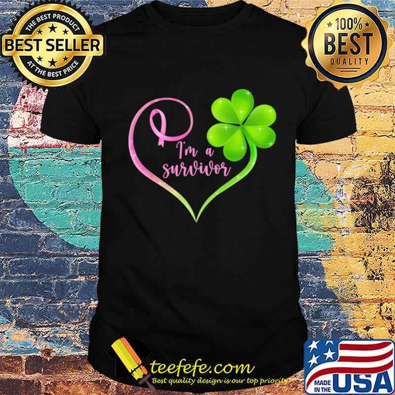 I’m A Survivor Heart St Patrick’s Day shirt
