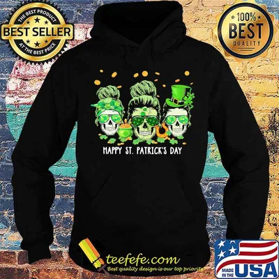 Irish Skull Happy St Patrick’s Day Shirt