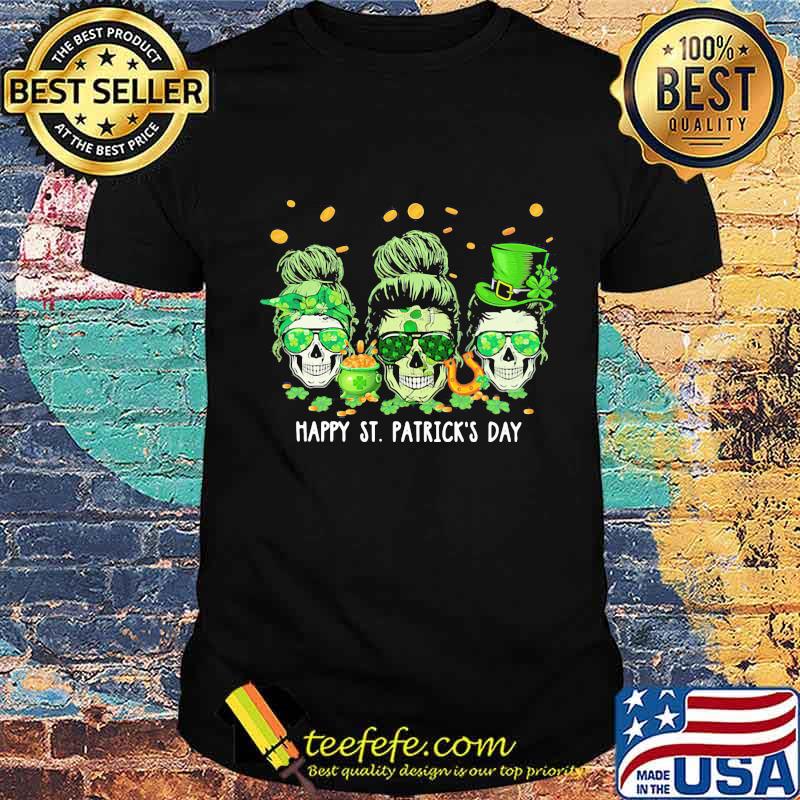 Irish Skull Happy St Patrick’s Day Shirt Unisex Irish Skull Happy St Patrick’s Day Shirt Unisex