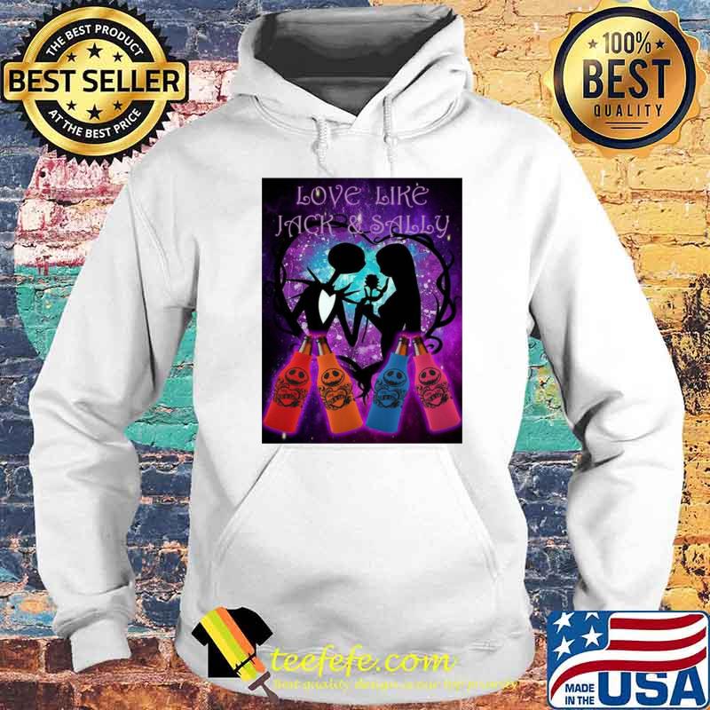 Jack Skellington Love Like Jack And Sally Beer s Hoodie Jack Skellington Love Like Jack And Sally Beer s Hoodie