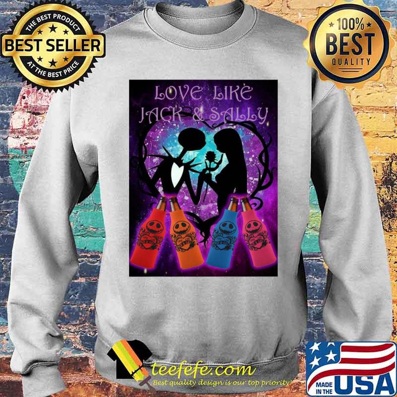 Jack Skellington Love Like Jack And Sally Beer s Sweater Jack Skellington Love Like Jack And Sally Beer s Sweater