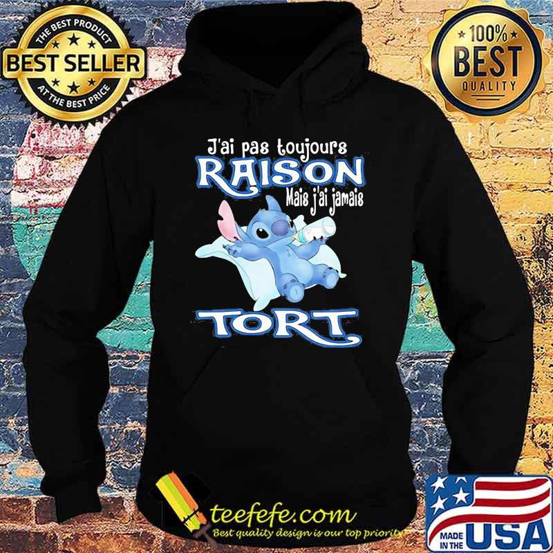 J’ai Pas Toujours Raison Mais Jamais Tori Stitch Drink Milk Shirt Hoodie J’ai Pas Toujours Raison Mais Jamais Tori Stitch Drink Milk Shirt Hoodie