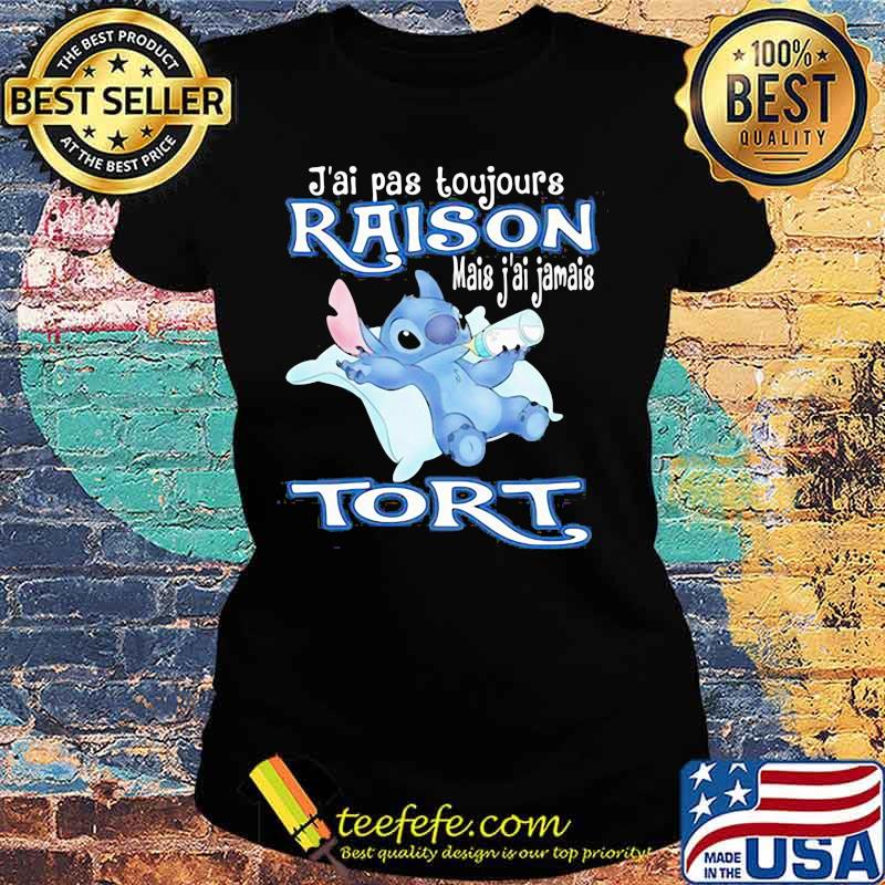 J’ai Pas Toujours Raison Mais Jamais Tori Stitch Drink Milk Shirt Ladies tee J’ai Pas Toujours Raison Mais Jamais Tori Stitch Drink Milk Shirt Ladies tee