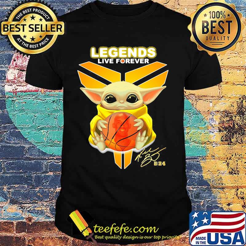 Legends Live Forever Baby Yoda Shirt