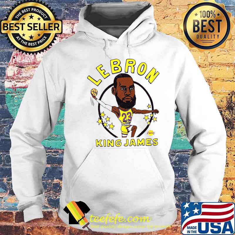 Los Angeles Lakers Lebron King James Hoodie Los Angeles Lakers Lebron King James Hoodie