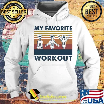 My Favorite Workour Weight Lifting Vintage Shirt