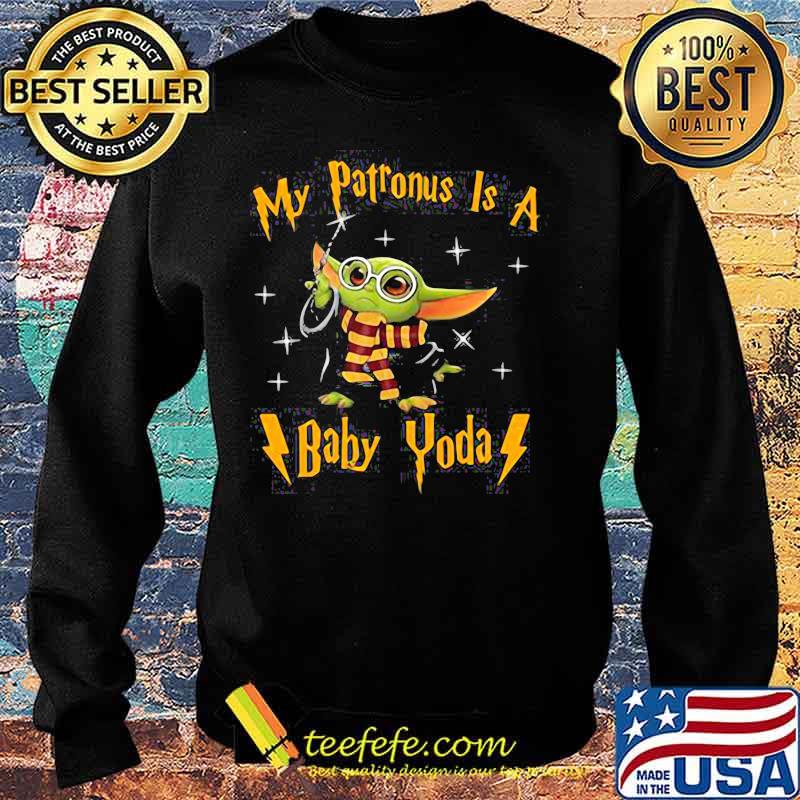 My Patronus Is A Baby Yoda Shirt Sweater My Patronus Is A Baby Yoda Shirt Sweater