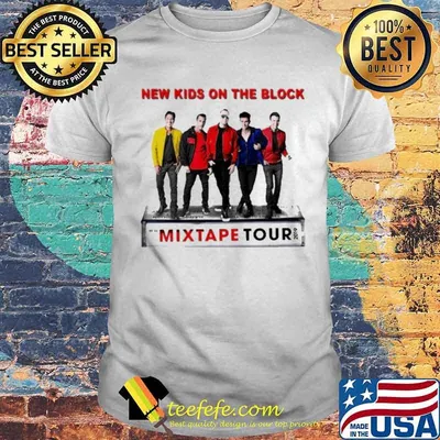 New kid on the block the mixtape tour 2019 t shirt
