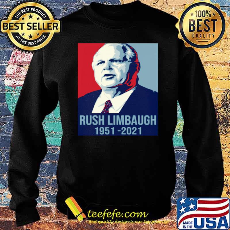 Nope The Rush Limbaugh 1951 2021 Sweater Nope The Rush Limbaugh 1951 2021 Sweater