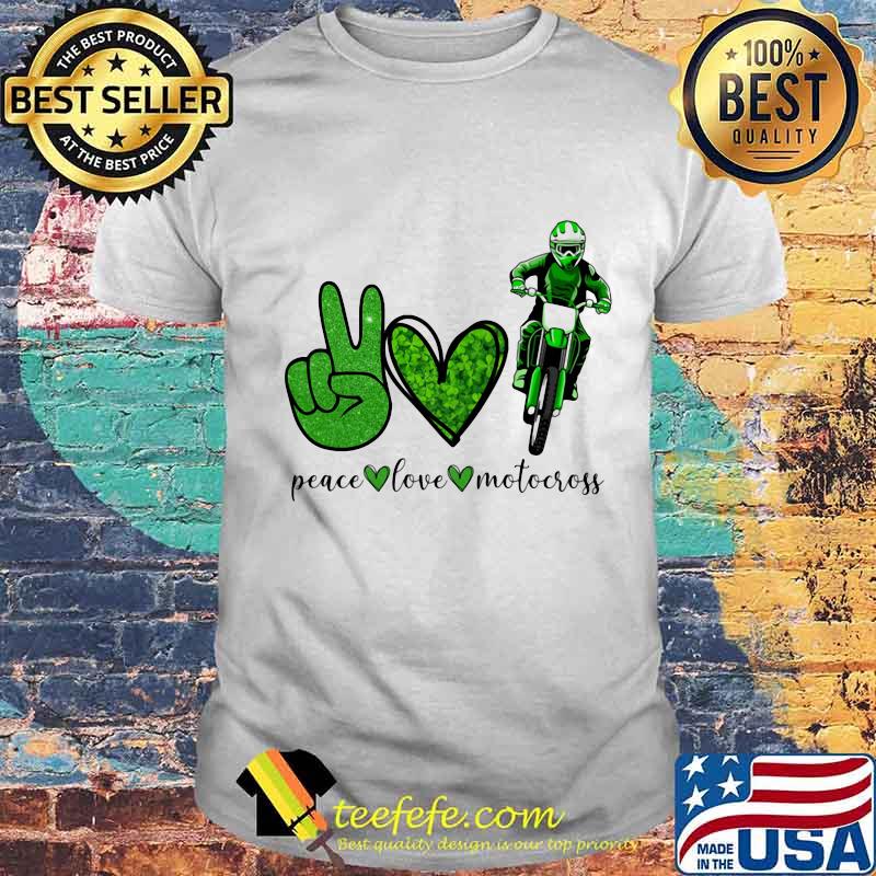 Peace Love Morocross Heart Greean Patrick’s Day Shirt Unisex Peace Love Morocross Heart Greean Patrick’s Day Shirt Unisex