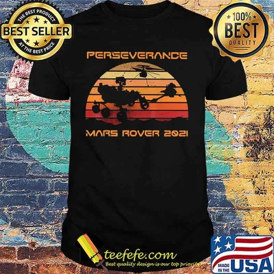 Perseverance Mars Rover 2020 Sunset Shirt