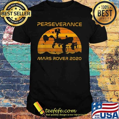 Perseverance Mars Rover 2021 Sunset Vintage Shirt