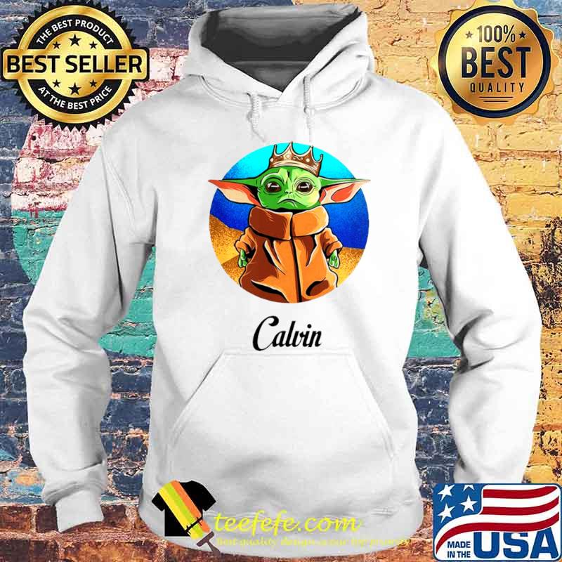 Personalized baby yoda calvin Hoodie Personalized baby yoda calvin Hoodie