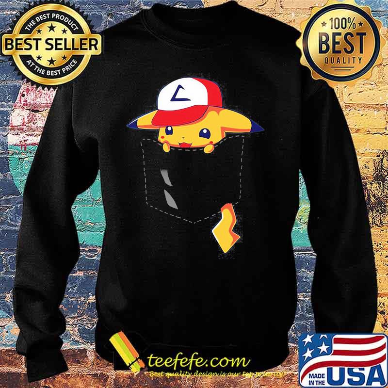 Pikachu Pokemon Cartoon Shirt Sweater Pikachu Pokemon Cartoon Shirt Sweater