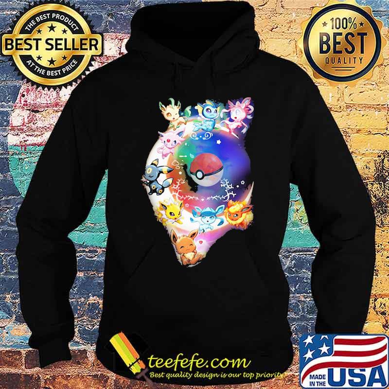 Pokemon Featuring Moonlight Shirt Hoodie Pokemon Featuring Moonlight Shirt Hoodie
