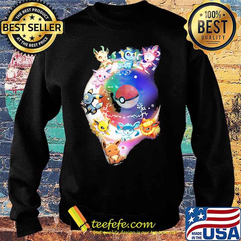 Pokemon Featuring Moonlight Shirt Sweater Pokemon Featuring Moonlight Shirt Sweater