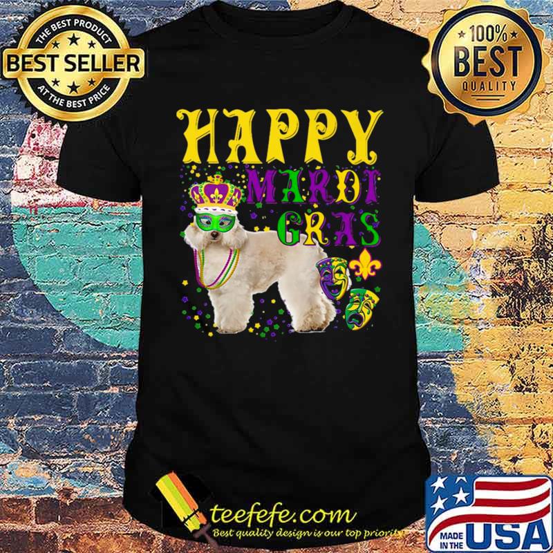 Poodle Dog Mardi Gras shirt