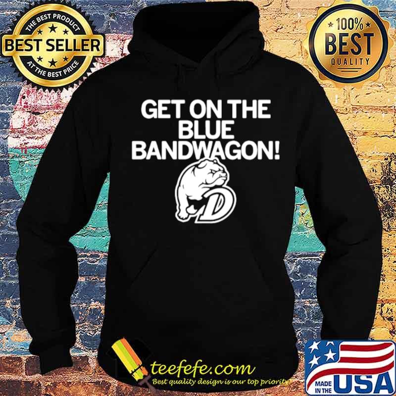 Pug Dog Get On The Blue Bandwagon s Hoodie Pug Dog Get On The Blue Bandwagon s Hoodie