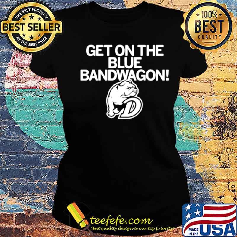 Pug Dog Get On The Blue Bandwagon s Ladies tee Pug Dog Get On The Blue Bandwagon s Ladies tee