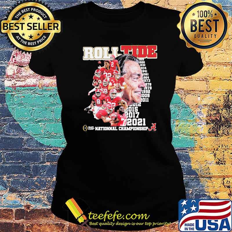 Roll Tide Alabama National Champion rugby Shirt Ladies tee Roll Tide Alabama National Champion rugby Shirt Ladies tee