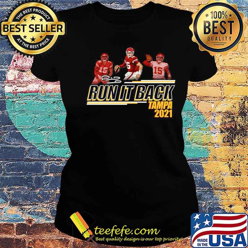 Run it back Tampa Bay Buccaneers 2021 s Ladies tee Run it back Tampa Bay Buccaneers 2021 s Ladies tee