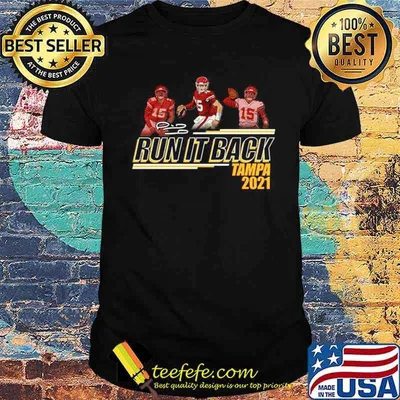 Run it back Tampa Bay Buccaneers 2021 shirt