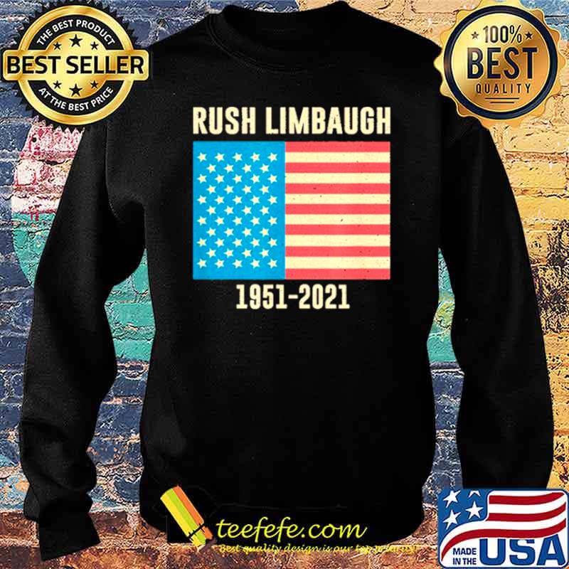 Rush Limbaugh conservative patriot 1951 2021 Sweater Rush Limbaugh conservative patriot 1951 2021 Sweater