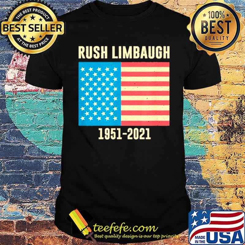 Rush Limbaugh conservative patriot 1951 2021 shirt Rush Limbaugh conservative patriot 1951 2021 shirt