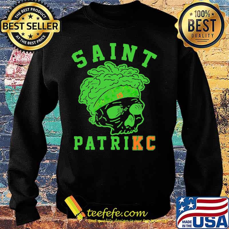 Saint Patrick Skull Irish Shirt Sweater Saint Patrick Skull Irish Shirt Sweater