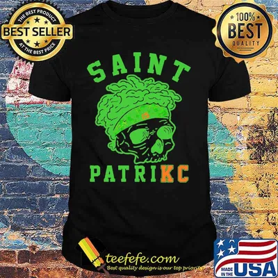 Saint Patrick Skull Irish Shirt