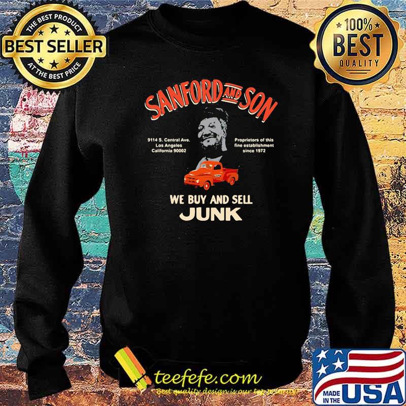 Sanford And Son We Buy And Sell Junk Tractor Shirt Sweater Sanford And Son We Buy And Sell Junk Tractor Shirt Sweater
