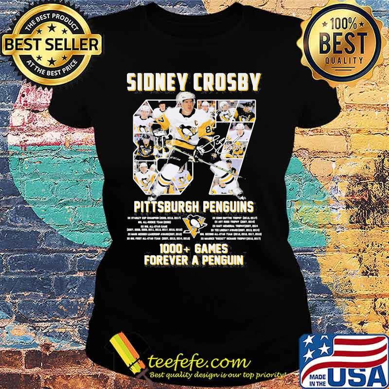 Sidney Crosby Pittsburgh Penguins Forever Number 87 Shirt Ladies tee Sidney Crosby Pittsburgh Penguins Forever Number 87 Shirt Ladies tee