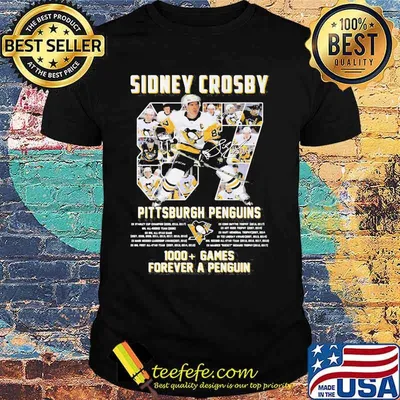 Sidney Crosby Pittsburgh Penguins Forever Number 87 Shirt