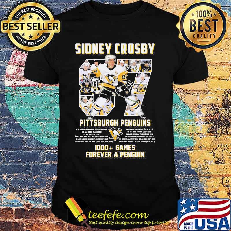 Sidney Crosby Pittsburgh Penguins Forever Number 87 Shirt