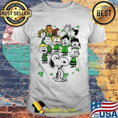 Snoopy And Charlie Brown Grass Shirt
