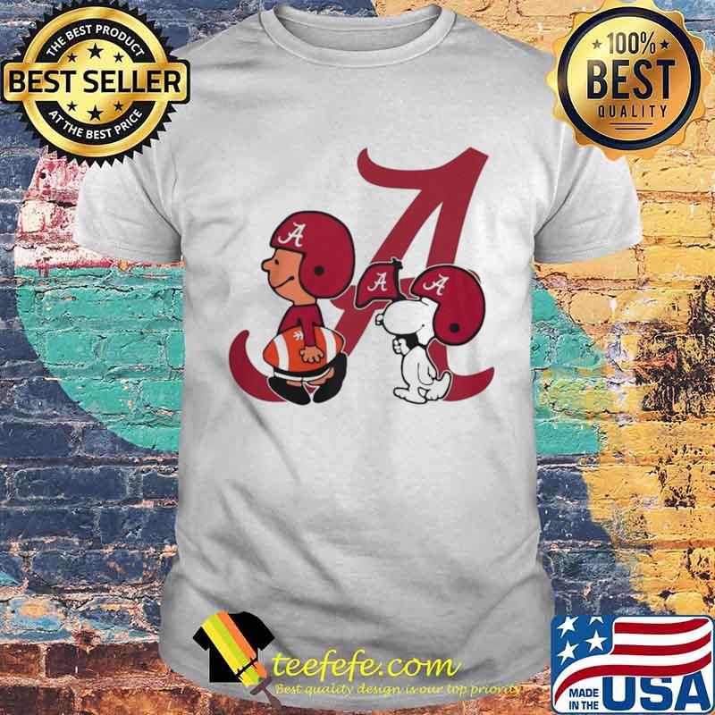 Snoopy And Charlie Brown With Alabama Crimson Tide 2021 shirt Snoopy And Charlie Brown With Alabama Crimson Tide 2021 shirt