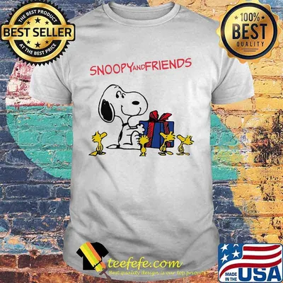 Snoopy And Friends Gift Woodstock Shirt