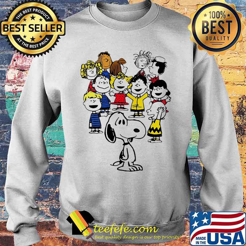 Snoopy And Friends Peanuts Shirt Sweater Snoopy And Friends Peanuts Shirt Sweater