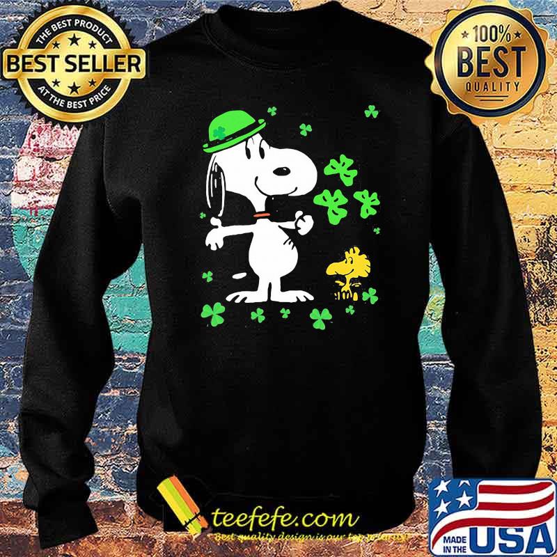 Snoopy Lucky Grass Shirt Sweater Snoopy Lucky Grass Shirt Sweater