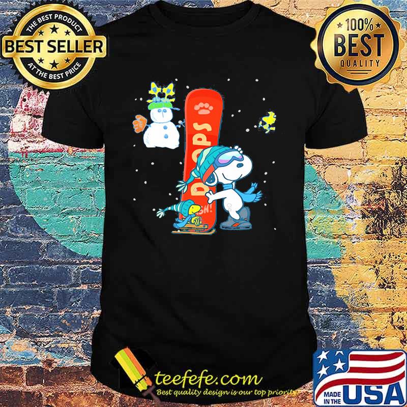 Snoopy Skiing Drops Shirt