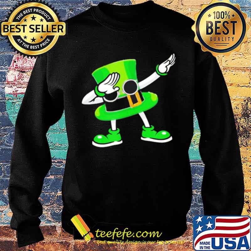 St Patricks Day Dabbing Leprechaun Hat Boys Kids Men Gifts Sweater St Patricks Day Dabbing Leprechaun Hat Boys Kids Men Gifts Sweater