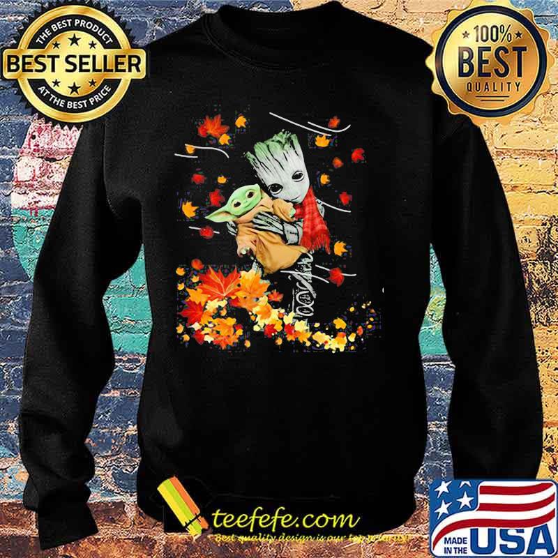 Star War Baby Yoda And Groot Shirt Sweater Star War Baby Yoda And Groot Shirt Sweater