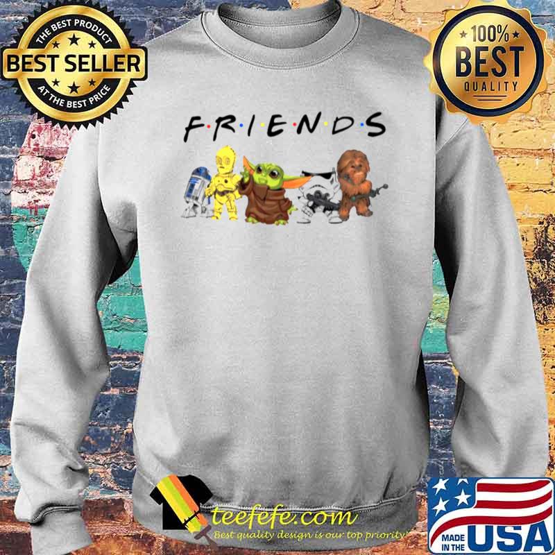 Star War Baby Yoda R2d2 Chewbacca Parappa Bot And Battlefront With Friends Sweater Star War Baby Yoda R2d2 Chewbacca Parappa Bot And Battlefront With Friends Sweater