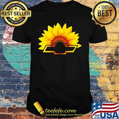 Sunflower Logo Car Chevrolet Of General Motors Corporation Shirt