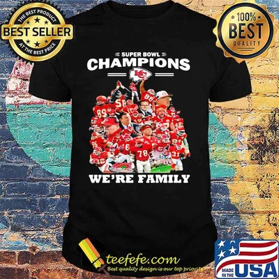 Super Bowl Champions 2021 We're Family Shirt