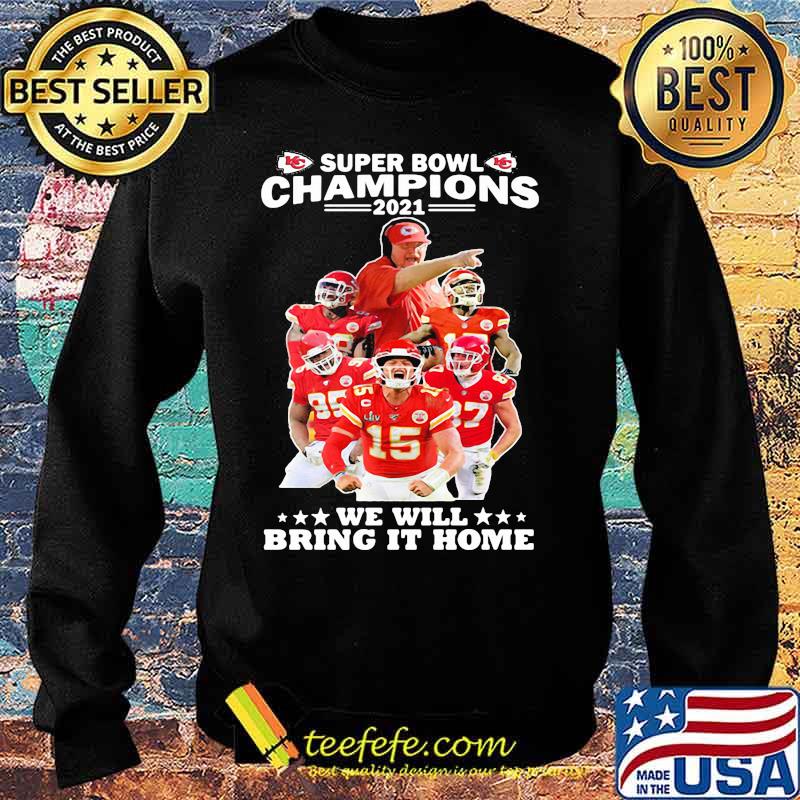 Super Bowl Champions We Will Bring It Home Logo Team Shirt Sweater Super Bowl Champions We Will Bring It Home Logo Team Shirt Sweater