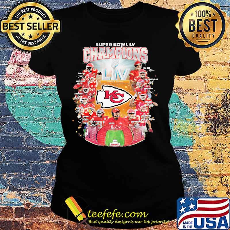Super Bowl Lv Champions Liv Kansas City Chiefs Shirt Ladies tee Super Bowl Lv Champions Liv Kansas City Chiefs Shirt Ladies tee