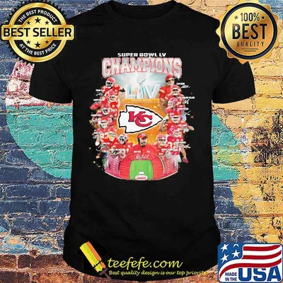 Super Bowl Lv Champions Liv Kansas City Chiefs Shirt